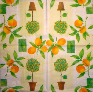 188 Lemons, Oranges - 3-ply - Duni